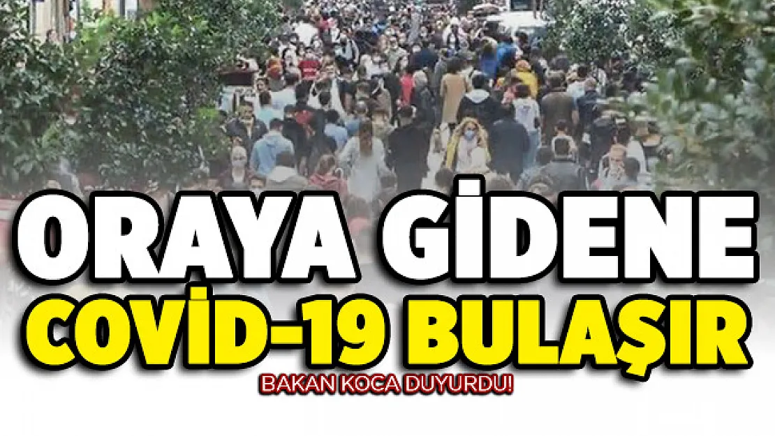 Bakan Koca duyurdu: Oraya gidene Covid-19 bulaşır