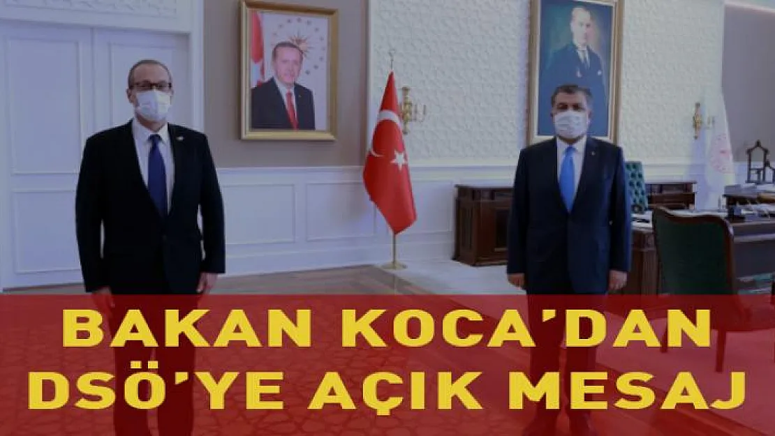 Bakan Koca'dan DSÖ'ye mesaj! Aşının güvenilirliği konusunda onlara büyük iş düşüyor!
