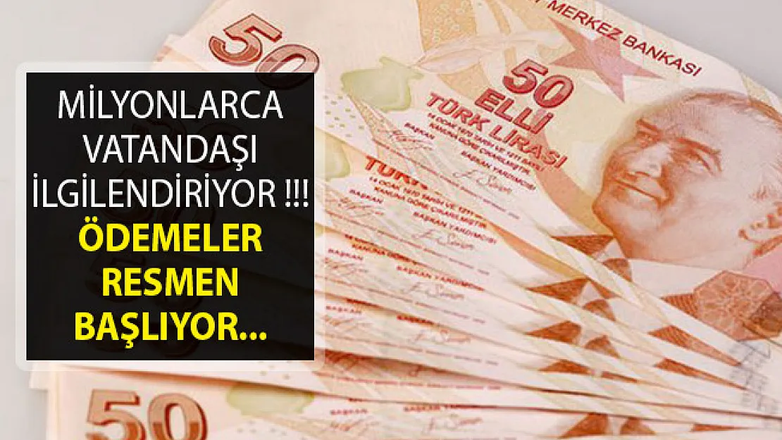 Bakan Pakdemirli Açıkladı- Ödemeler Resmen Başlıyor
