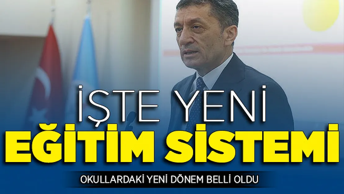 Bakan Selçuk Okullardaki Yeni Dönemi Duyurdu: İşte Yeni Eğitim Sistemi