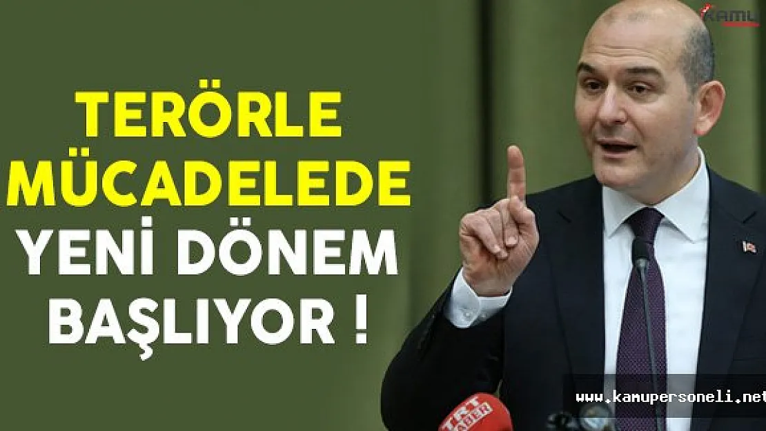 Bakan Soylu Açıkladı: Terörle Mücadelede Yeni Dönem Başlıyor