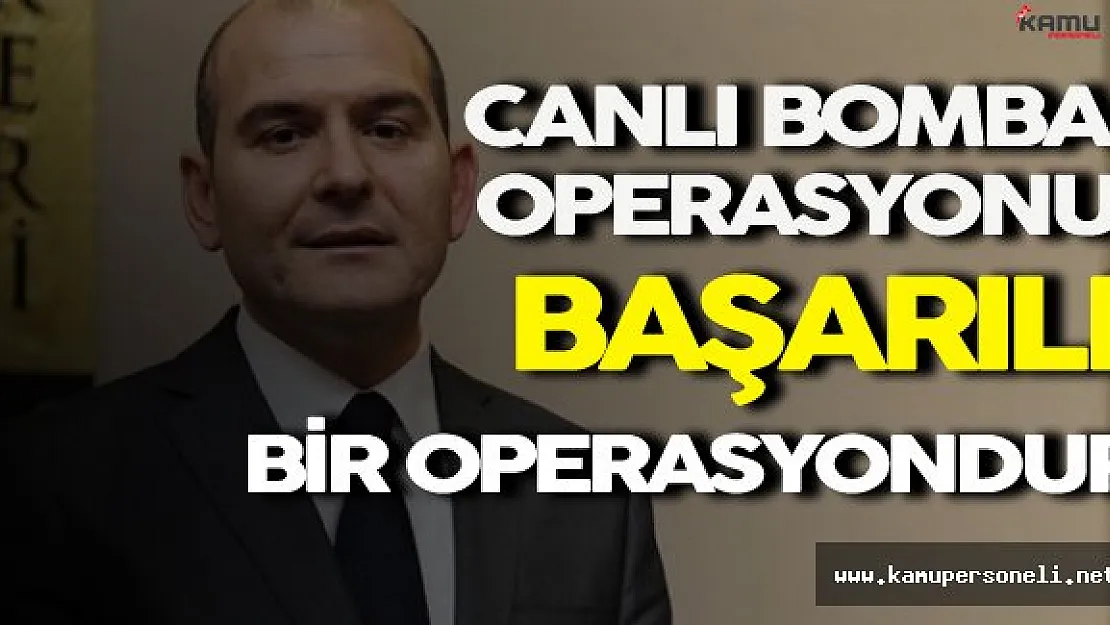 Bakan Soylu Ankara'da ki Canlı Bomba Operasyonu Hakkında Konuştu