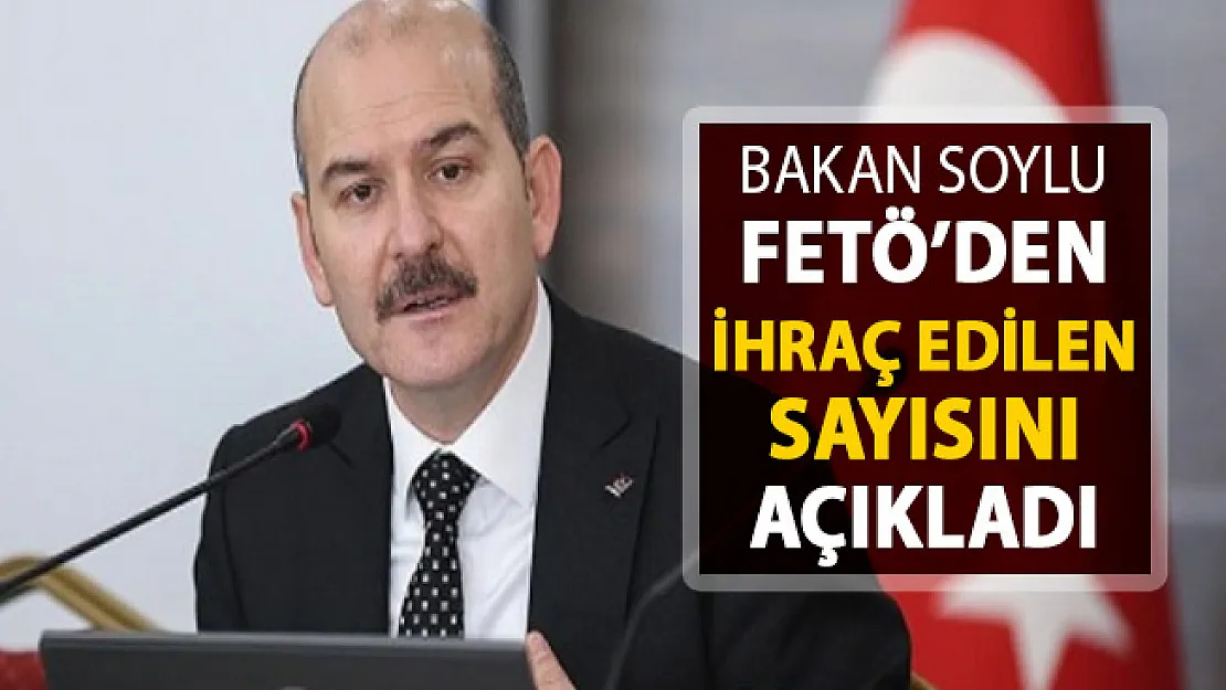 Bakan Soylu Dev Rakamı Açıkladı ! İşte İhraç Edilen Personel Sayısı