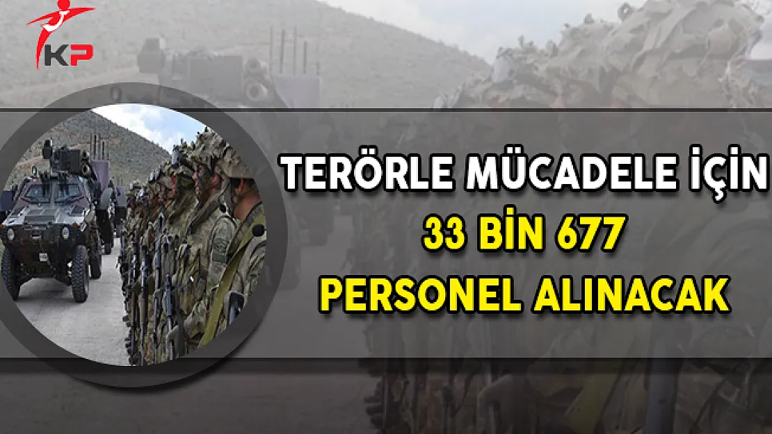 Bakan Soylu Müjdeledi: Terörle Mücadele İçin 33 Bin 677 Personel Alınacak
