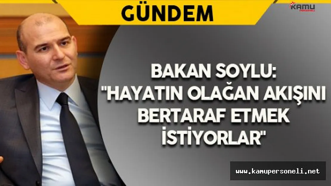 Bakan Soylu'dan Gaziantep'teki Terör Saldırısına İlişkin Açıklama