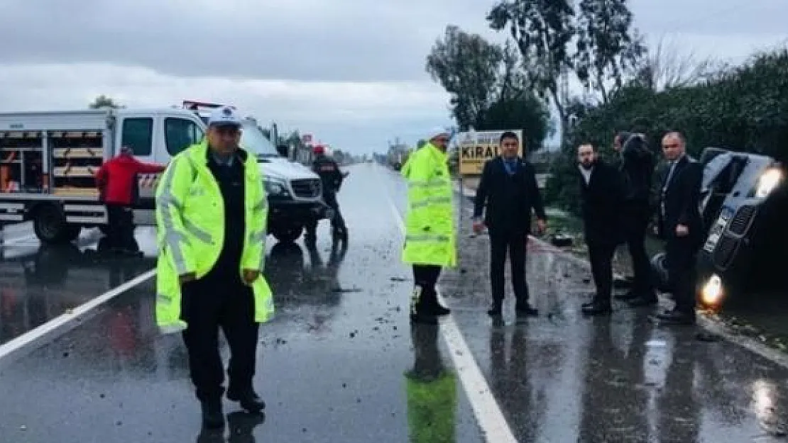 Bakan Soylu'nun Koruma Ekibi Kaza Yaptı