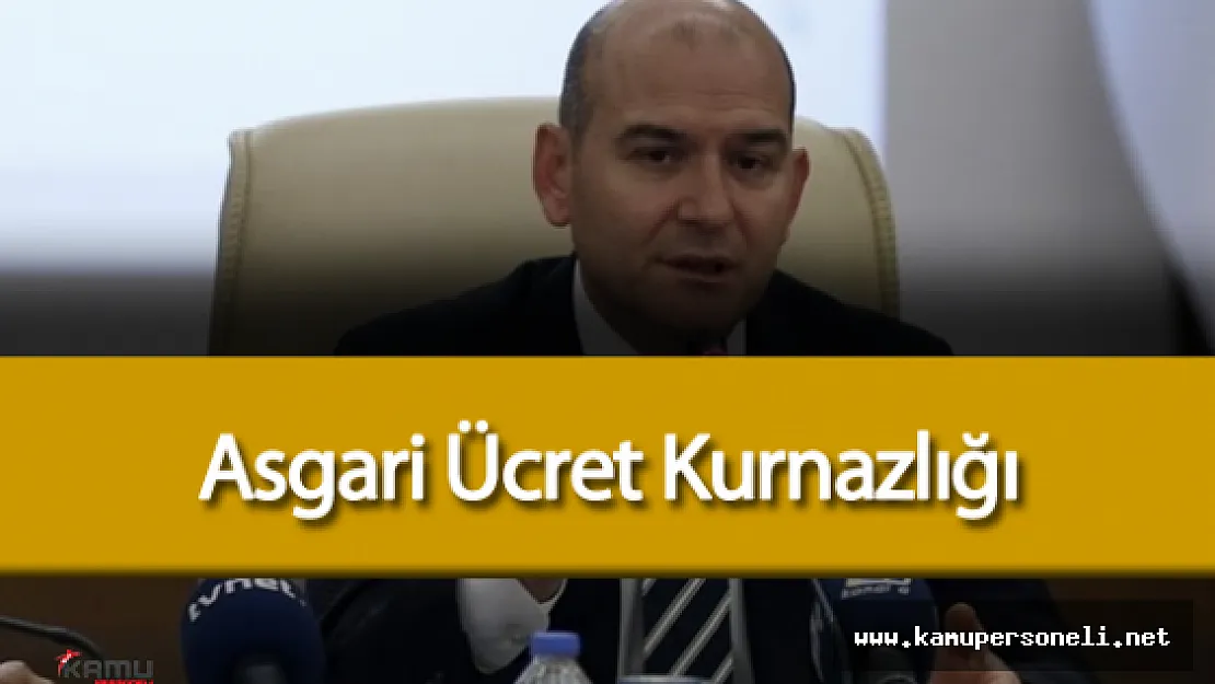 Bakan Süleyman Soylu daha Önce Haberleştirdiğimiz &quotAsgari Ücret Kurnazlığı" 'nı Anlattı