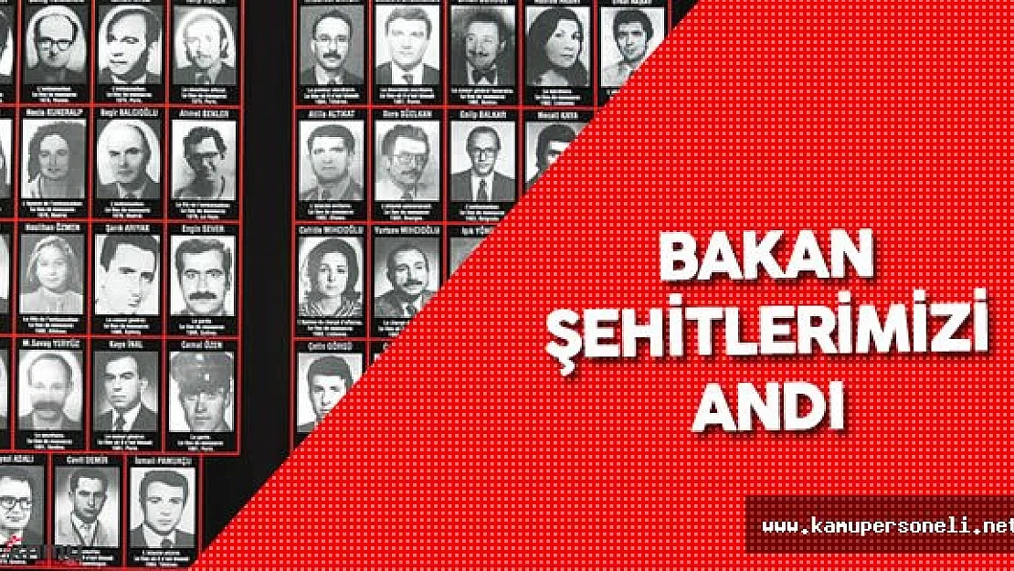 Bakan Süleyman Soylu Şehit Diplomatları Andı