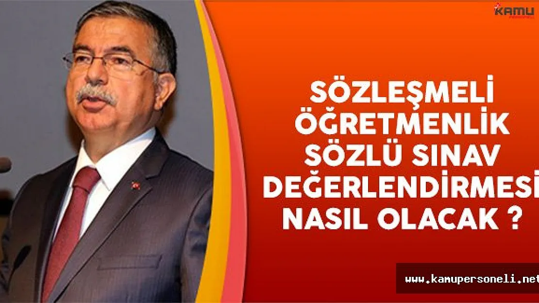 Bakan Yılmaz'dan Sözleşmeli Öğretmenlik Açıklaması