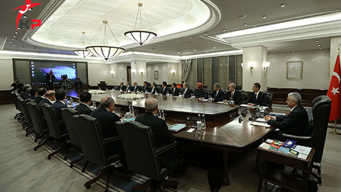Bakanlar Kurulu Başbakan Yıldırım Başkanlığında Bir Araya Geldi