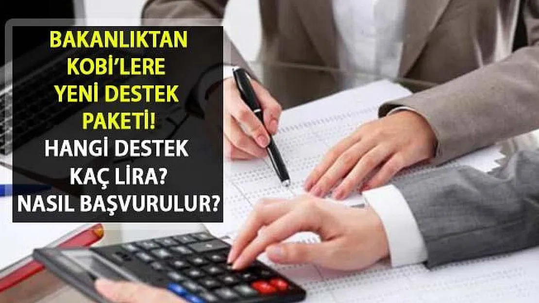 Bakanlıktan 2019 KOBİ Destek Kredisi! KOBİ Değer Kredisi Nasıl Başvurulur? Hangi Destek Kaç Lira?