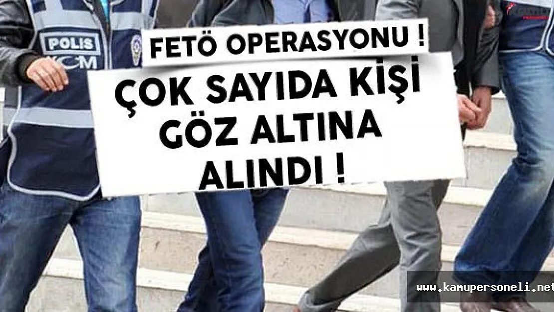 Balıkesir Merkezli FETÖ Operasyonu Düzenlendi