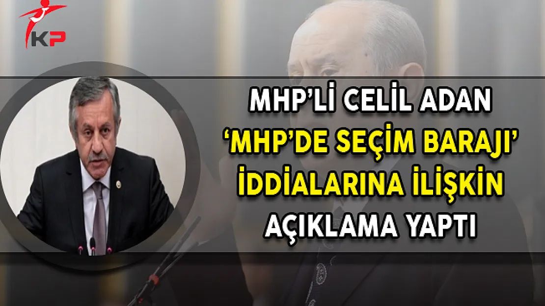 Baraj Tartışmalarına MHP'den Açıklama Geldi
