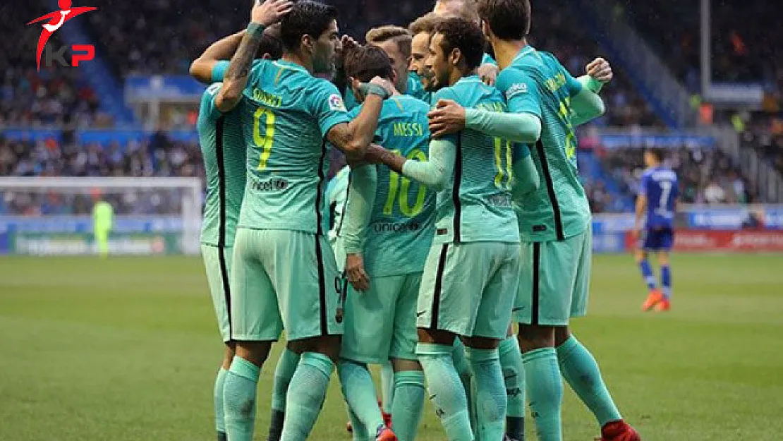 Barcelona'dan Deportivo Alaves'e Gol Şov!