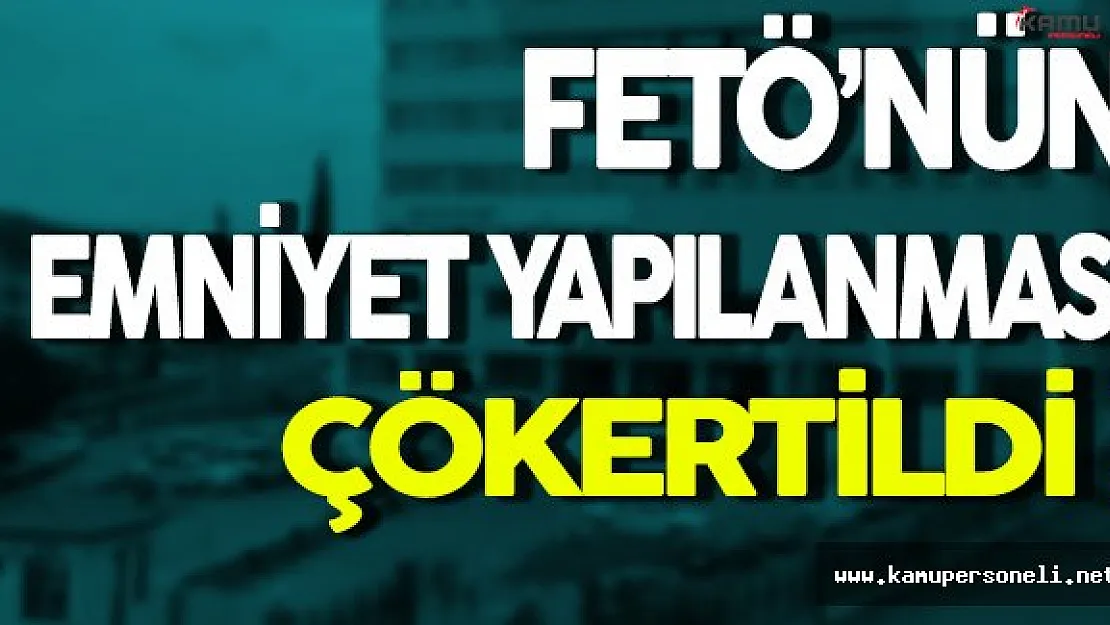 Bartın Emniyetindeki FETÖ Yapılanması Çökertildi