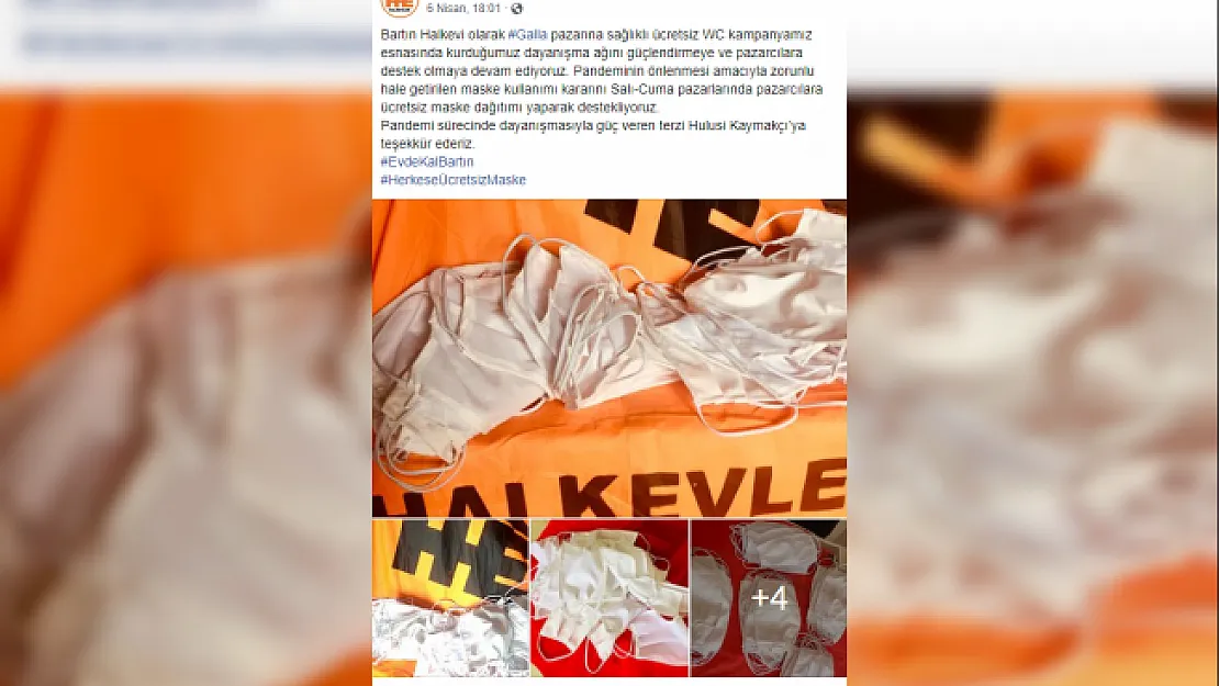 Bartın'da ücretsiz maske dağıtan Halkevleri şube başkanı gözaltına alındı!