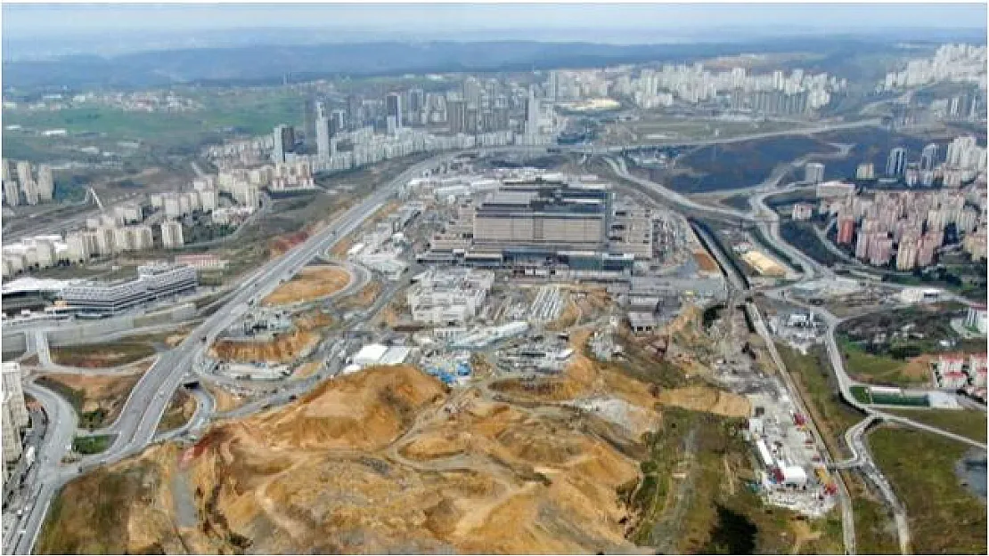 Başakşehir Şehir Hastane'sinin yol çalışmaları durduruldu