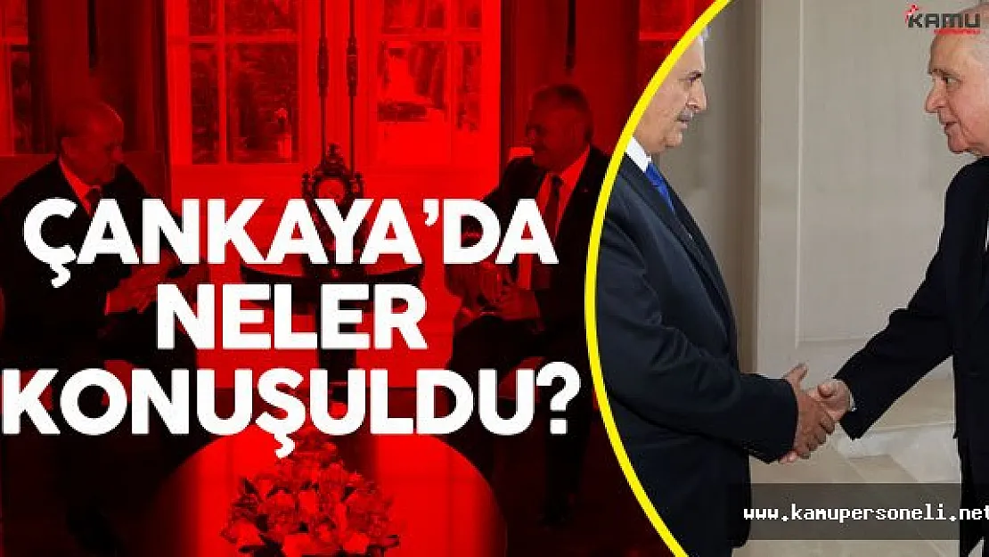 Başbakan Binali Yıldırım ve Devlet Bahçeli Bir Araya Geldi !