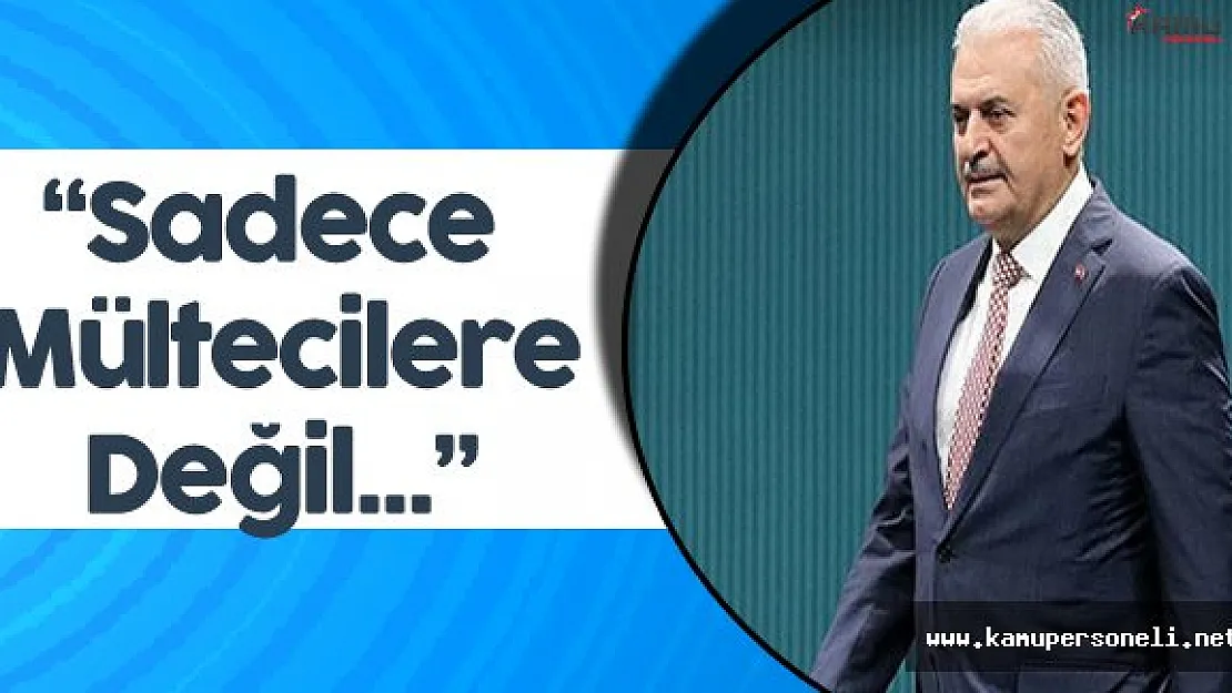 Başbakan :" Vatandaşlık Sadece Suriyelilere Değil, Herkese Verilebilir"