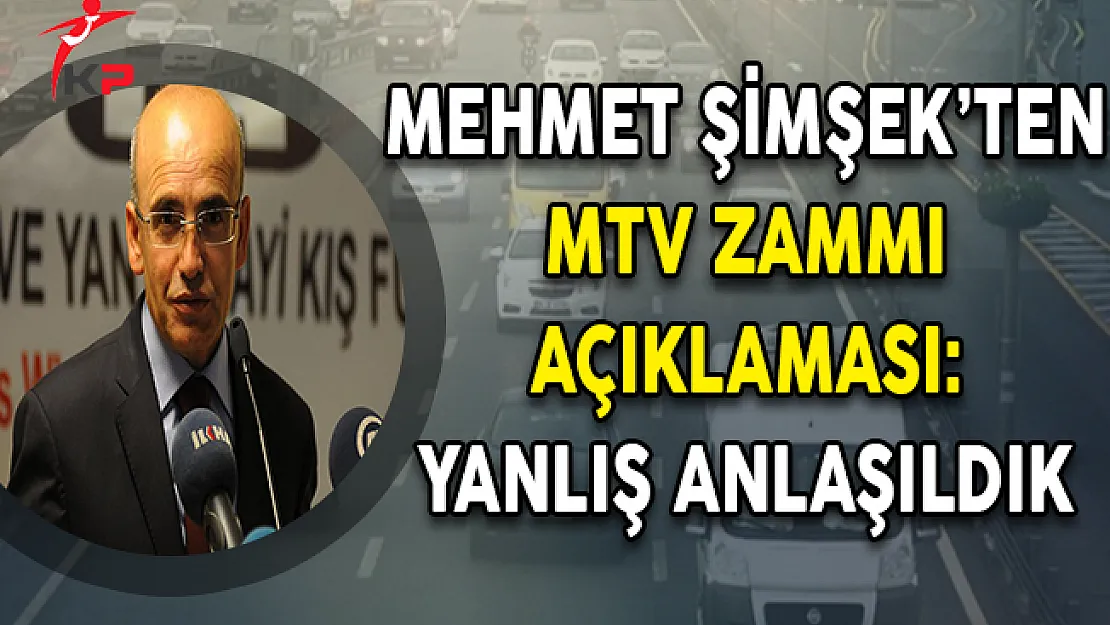 Başbakan Yardımcısı Şimşek'ten Son Dakika MTV Zammı Açıklaması