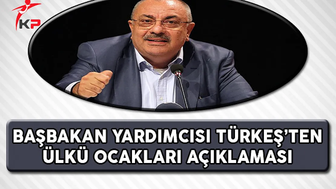 Başbakan Yardımcısı Türkeş'ten Ülkü Ocakları Açıklaması !