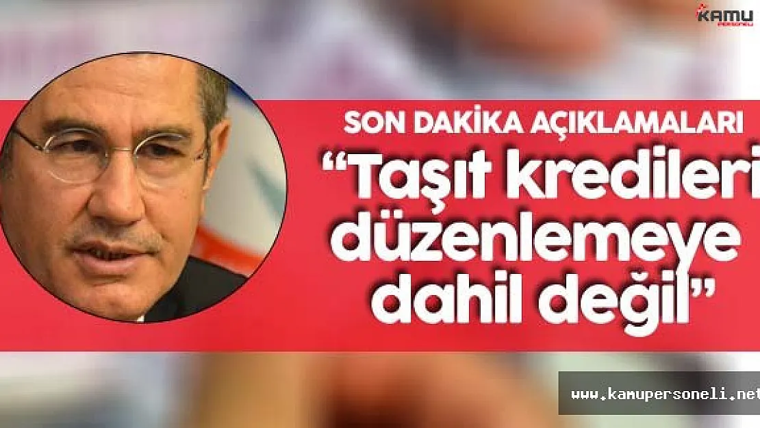 Başbakan Yardımcısı'ndan Kredi Kartı ve Kredi Düzenlemesi Açıklamaları