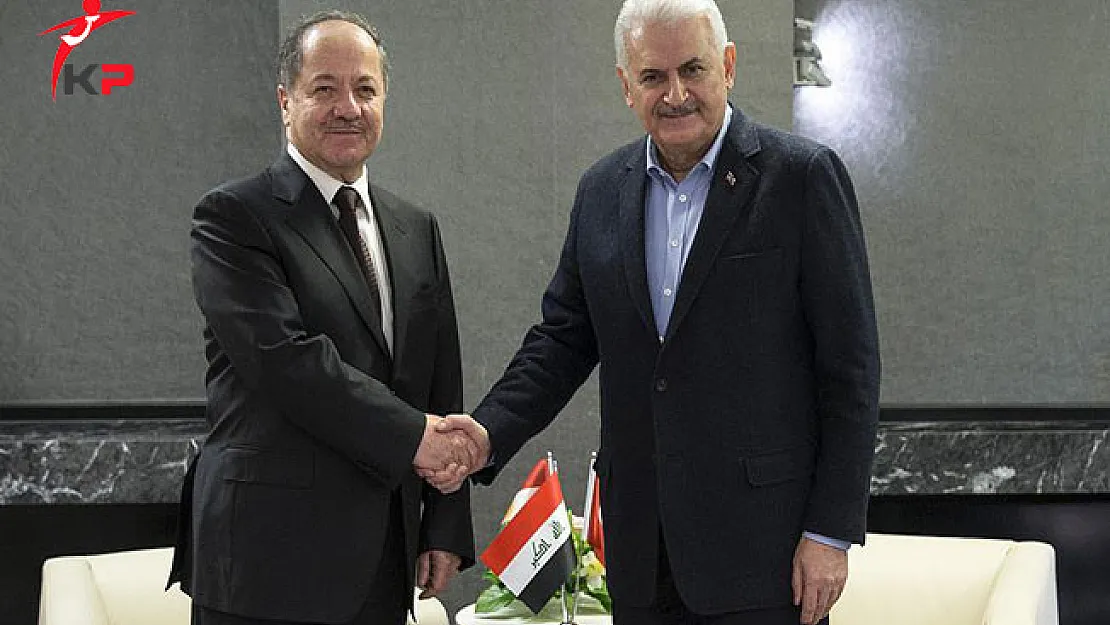 Başbakan Yıldırım IKBY Başkanı Barzani İle Terörle Mücadeleyi Görüştü