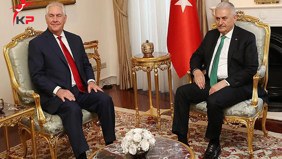 Başbakan Yıldırım ile Tillerson Görüşmesi Sona Erdi ! FETÖ ve DEAŞ Konuları Görüşüldü