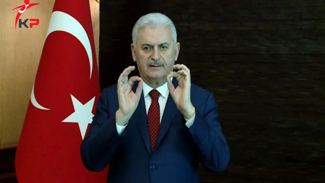 Başbakan Yıldırım'dan İşaret Diliyle Evet Daveti