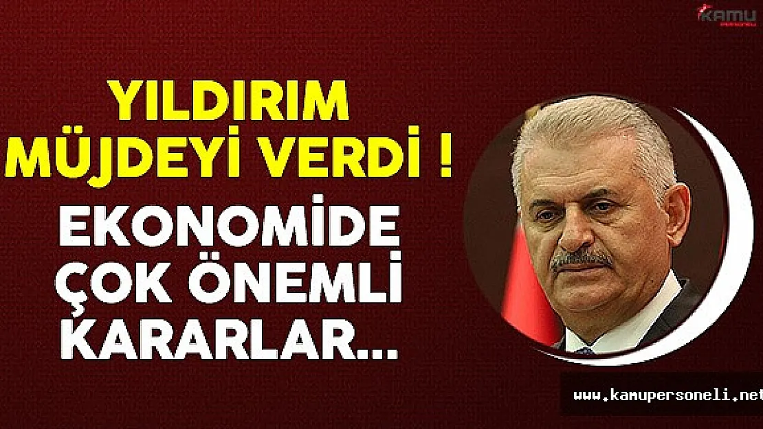 Başbakan Yıldırım'dan Kredi Kartı Olanları İlgilendiren Açıklama