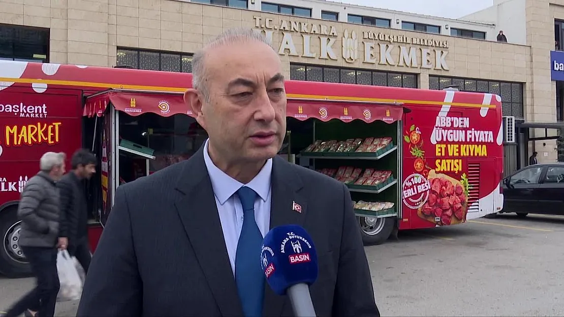 Başkent Mobil Market ile ucuza et satışı başladı! Kapanın elinde kaldı! Ramazana kadar…