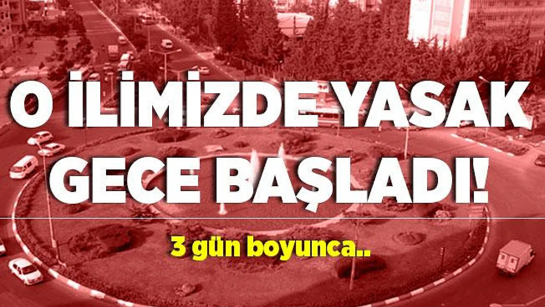 Bayram yasakları peş peşe geliyor! Yasak gece başladı! 3 gün boyunca..