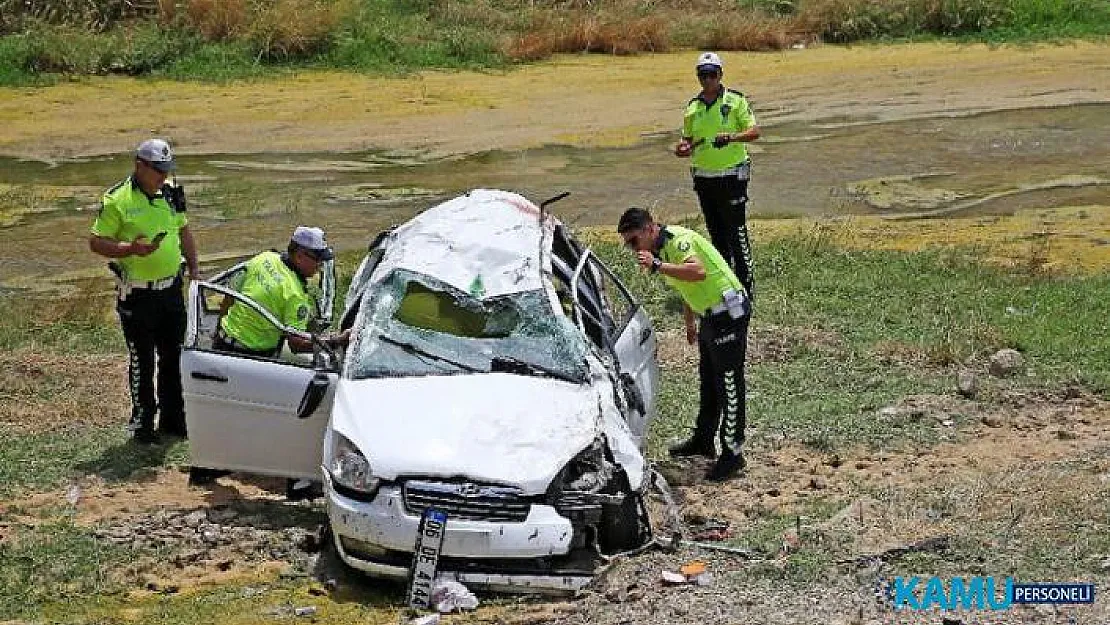 Bayram ziyareti için Adana'ya giden ailenin aracı su kanalına uçtu! Ölü ve yaralılar var...