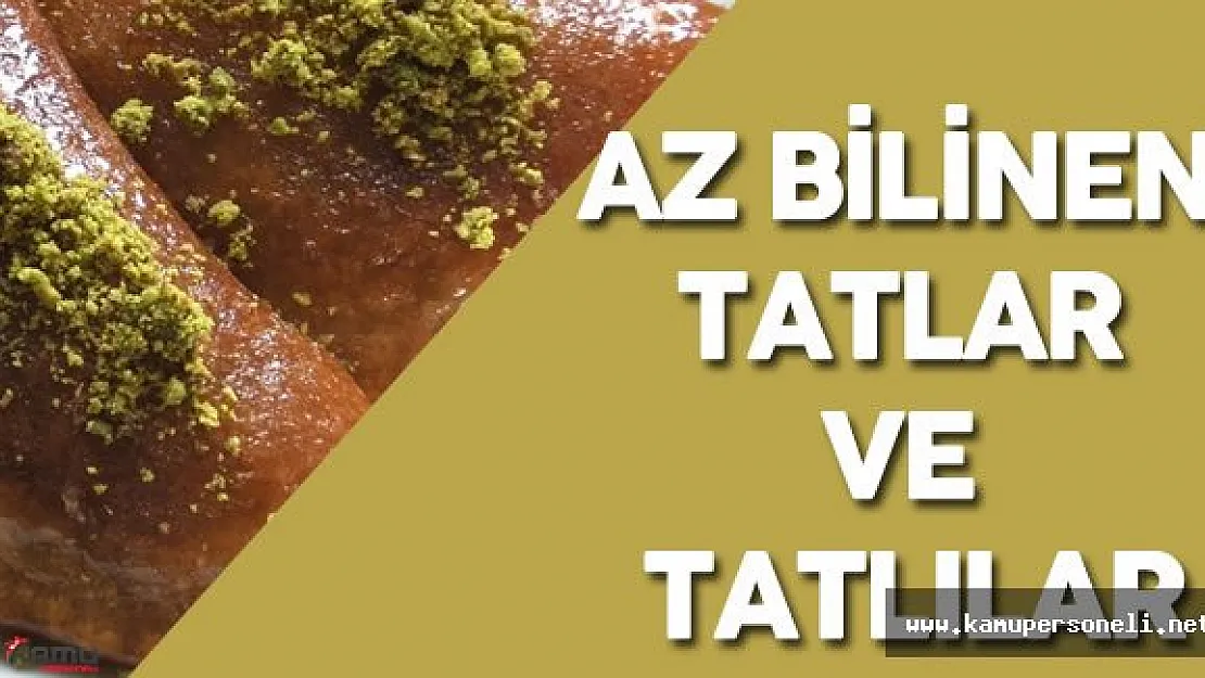 Bayrama Özel Az Bilinen ve Lezzetli Bayram Tatlıları ( Arap Kadayıfı, Saray Tatlısı)