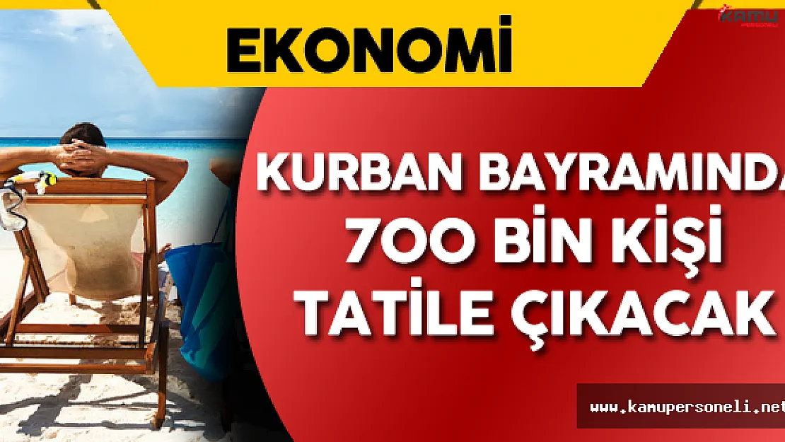 Bayramda 700 Bin Kişi Tatile Çıkacak