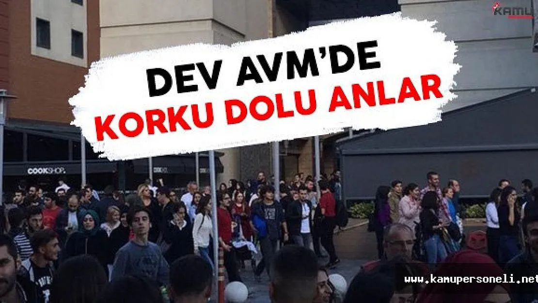 Bayrampaşa'da Dev AVM'de Korku Dolu Anlar !