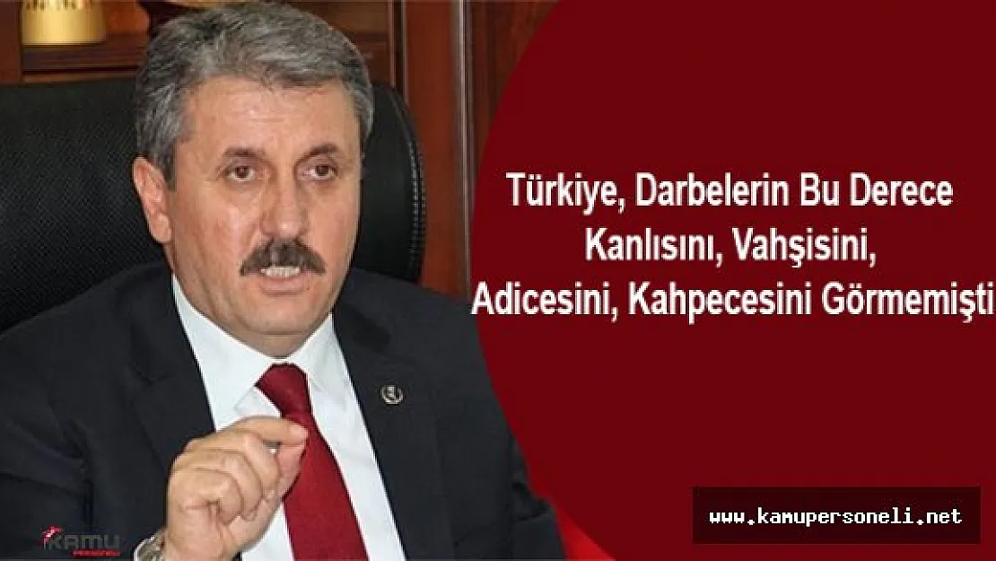 BBP Genel Başkanı Mustafa Destici: " Türkiye Bu Kadar Kahpecesini Görmemişti" (Mustafa Destici Kimdir?)