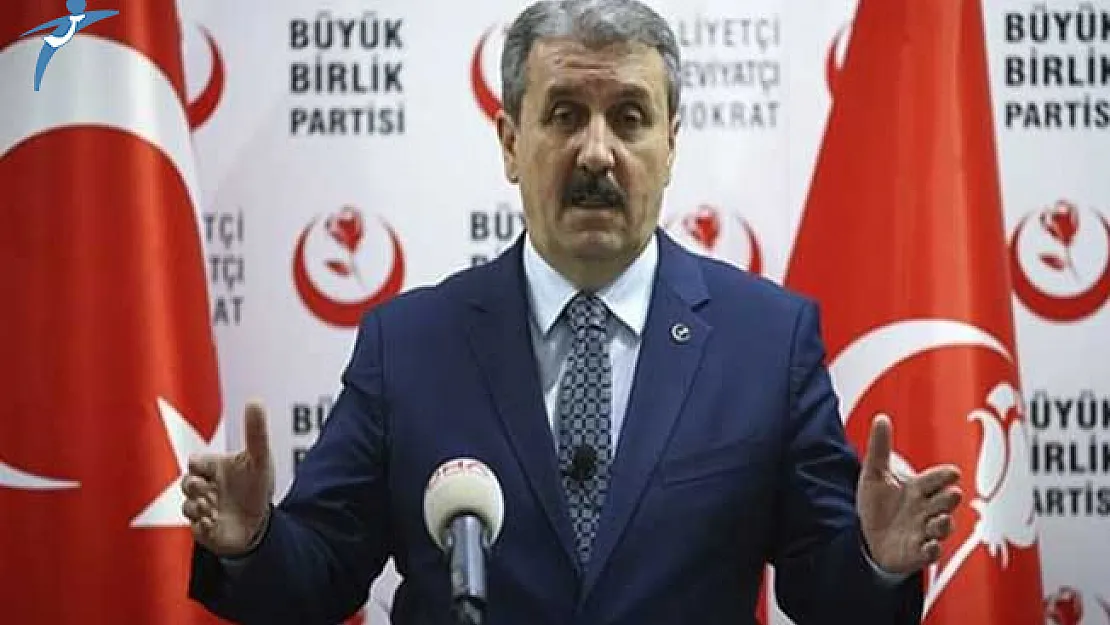 BBP Lideri Destici'den Erken Seçim Açıklaması: Sonbahar Daha Doğru Olur