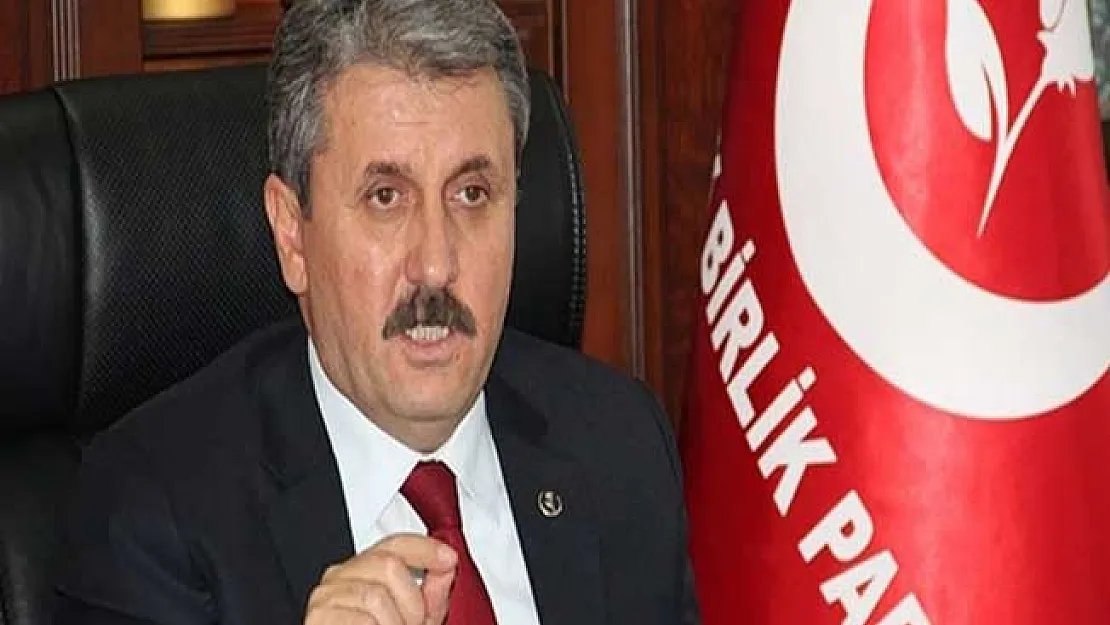 BBP Lideri Mustafa Destici AK Parti'den Ankara Milletvekili Adayı Oldu