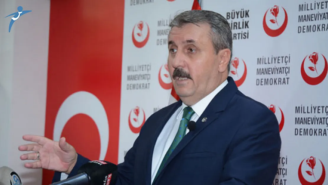 BBP Lideri Mustafa Destici: İdam Cezasının Getirilmesi İçin Meclis'te Yasa Teklifi Vereceğiz