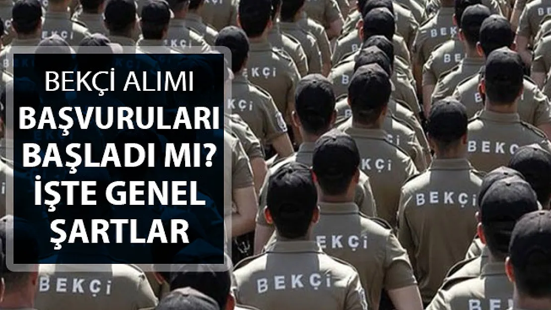 Bekçi Alımı İçin Heyecanlı Bekleyiş Başladı ! Başvuru Tarihleri Belli Oldu Mu?