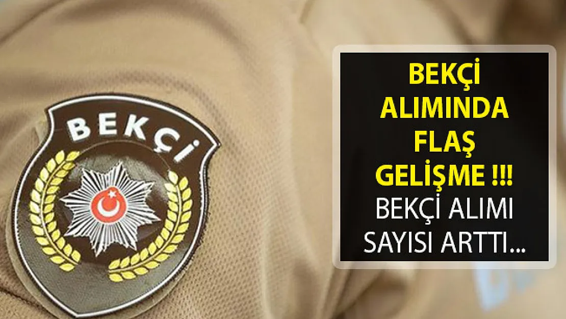 Bekçi Alımında Kontenjan Arttı- Bekçi Alımı Duyurusu POMEM'den Yayımlandı