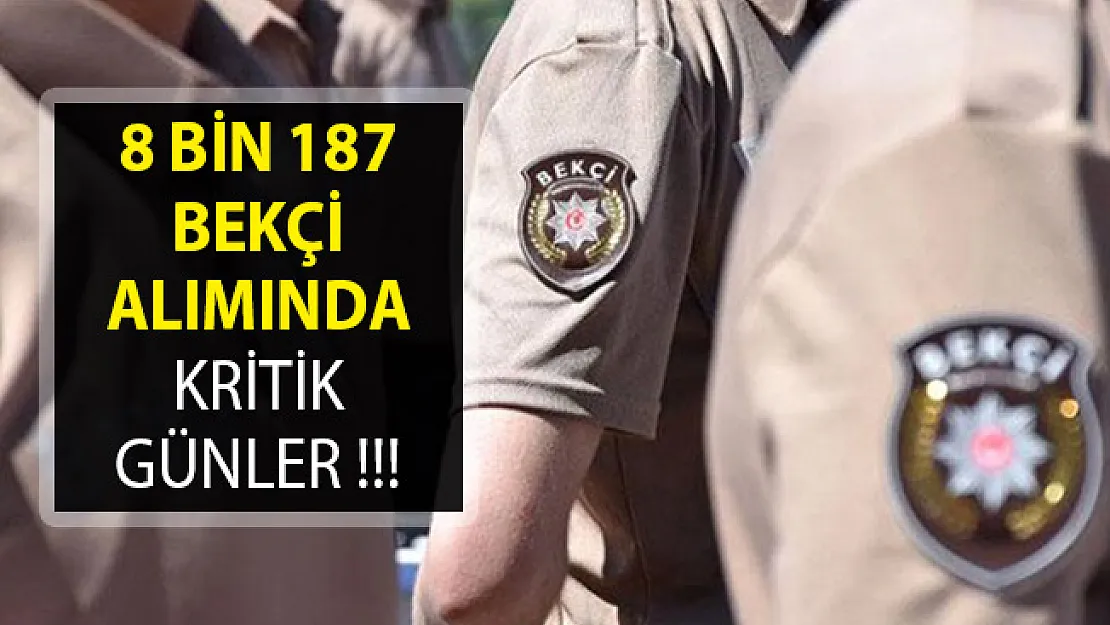 Bekçilik Başvurusu Ne Zaman Sona Erecek? 2019 EGM Bekçi Alımı Başvuru Tarihi- 8 Bin 187 Bekçi Alımı EGM 2019