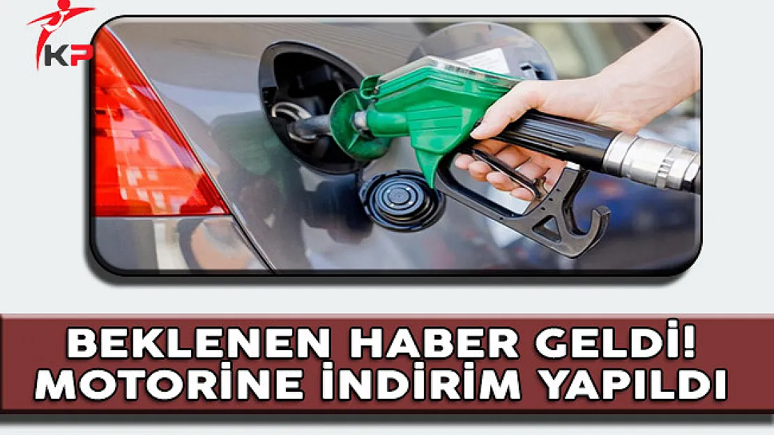 Beklenen Haber Geldi! Motorinin Litre Fiyatına İndirim Yapıldı