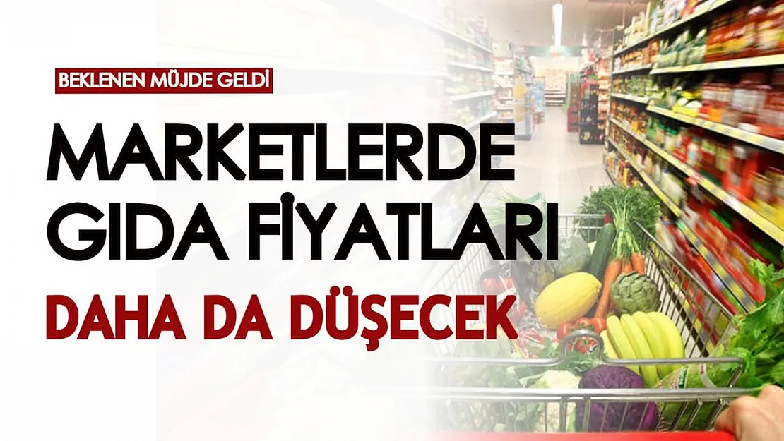 Beklenen müjdeyi sektör yetkilisi verdi! Marketlerde gıda fiyatları daha çok düşecek