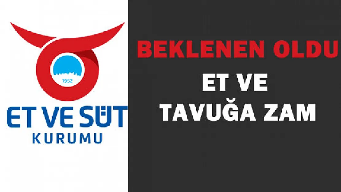 Beklenen Oldu Et ve Tavuk Fiyatlarına Zam Geldi