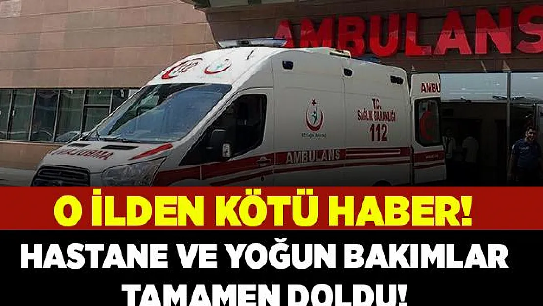 Belediye başkanından korkutan açıklama! Hastaneler ve yoğun bakımlar tamamen doldu!
