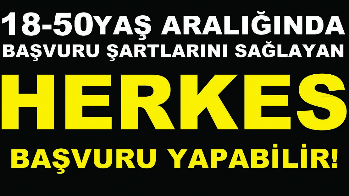 Belediye personel alımına başladı! 18 -50 yaş arası herkes başvurabilir!