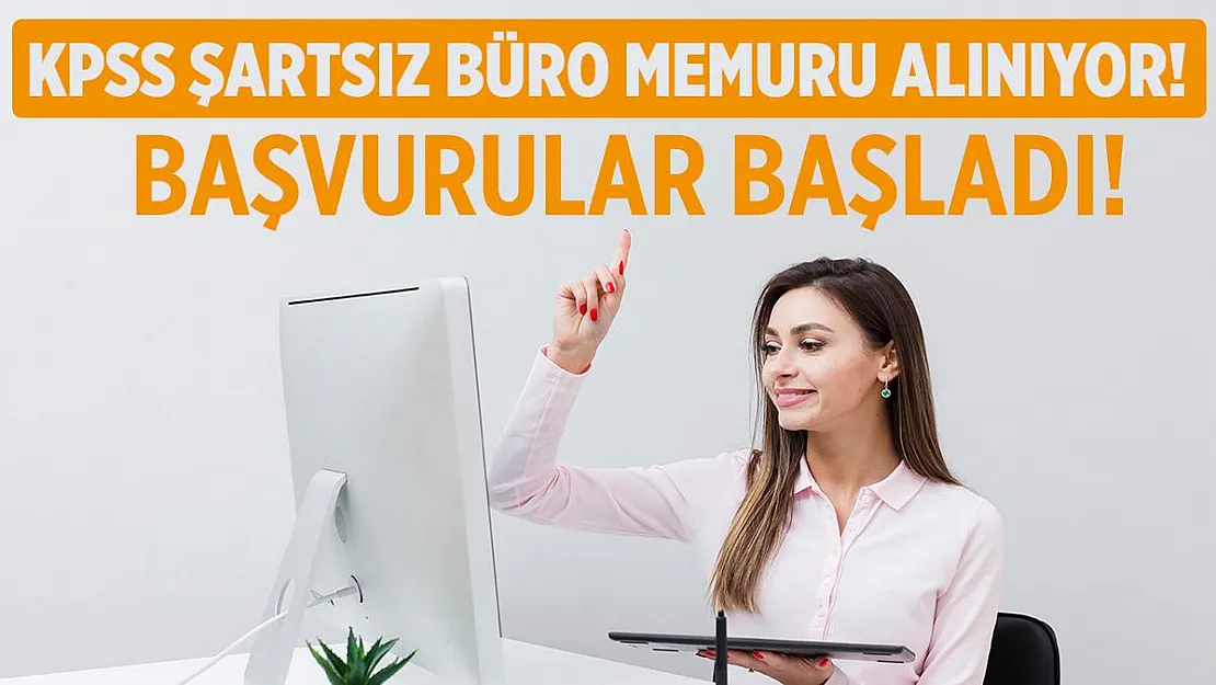 Belediyeye daimi 40 yaşını tamamlamamış büro memuru alınıyor!