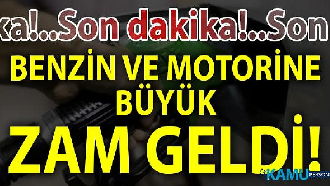 Benzin ile dizel fiyatlarına büyük zam geldi! 18 Eylül Benzin fiyatı 7 TL'yi aştı